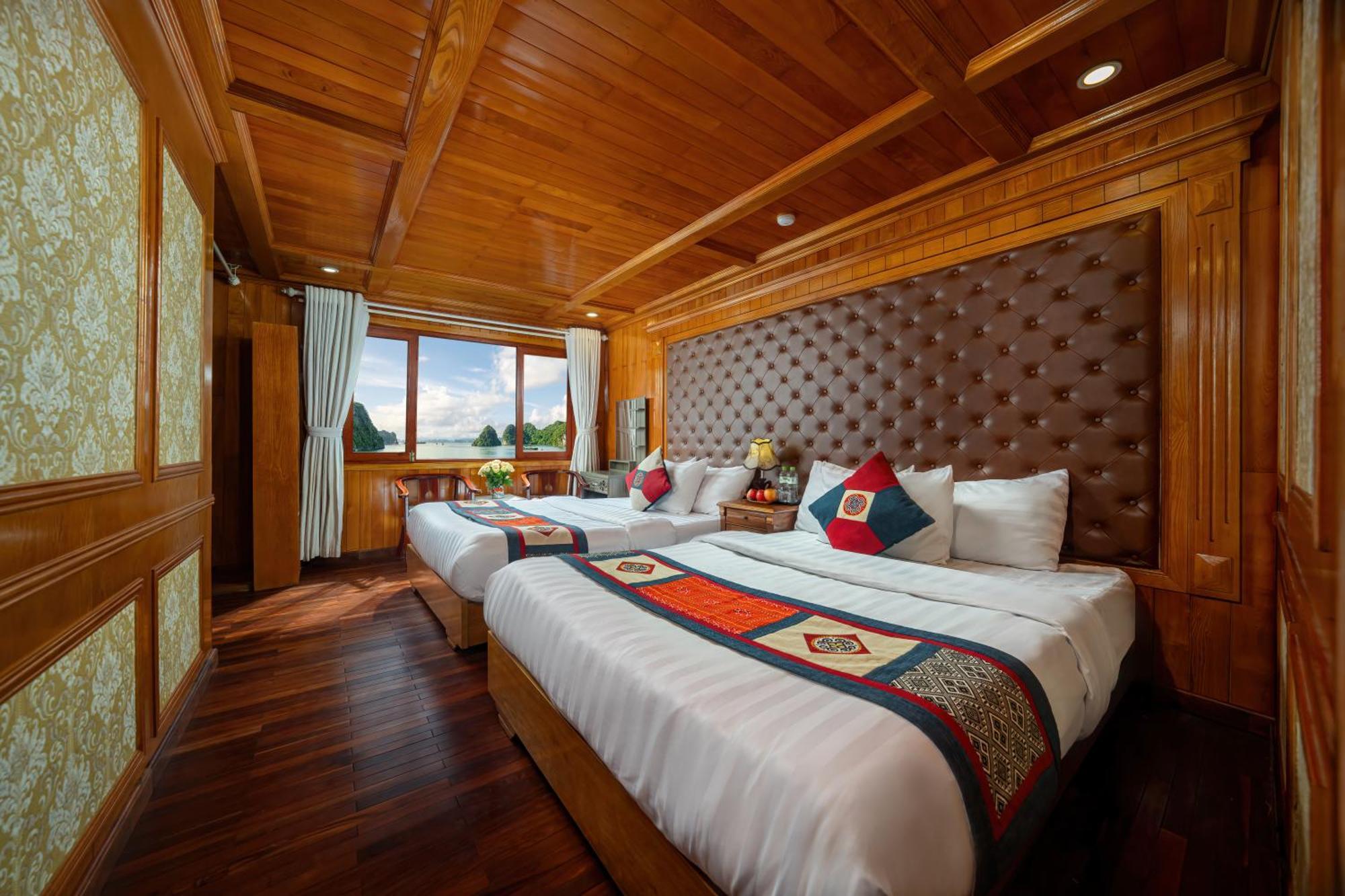 Sunlight Boutique Cruise - Cat Ba Island Hotell Ha Long Exteriör bild